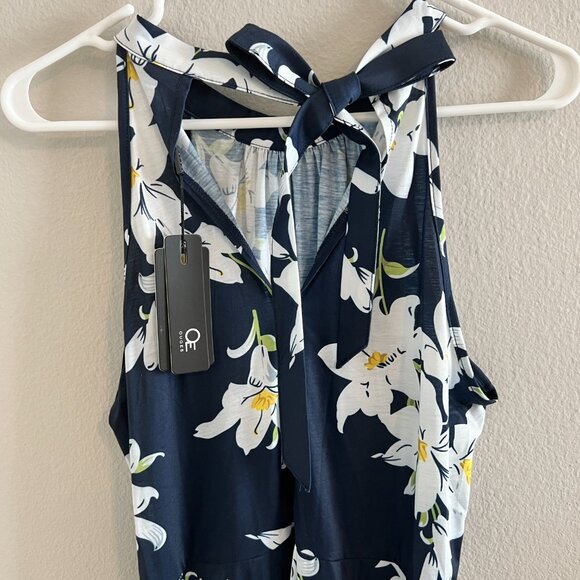 Ouges Halter Neck Floral Summer Casual Sundress - Sz L (NWT) - Picture 3 of 5